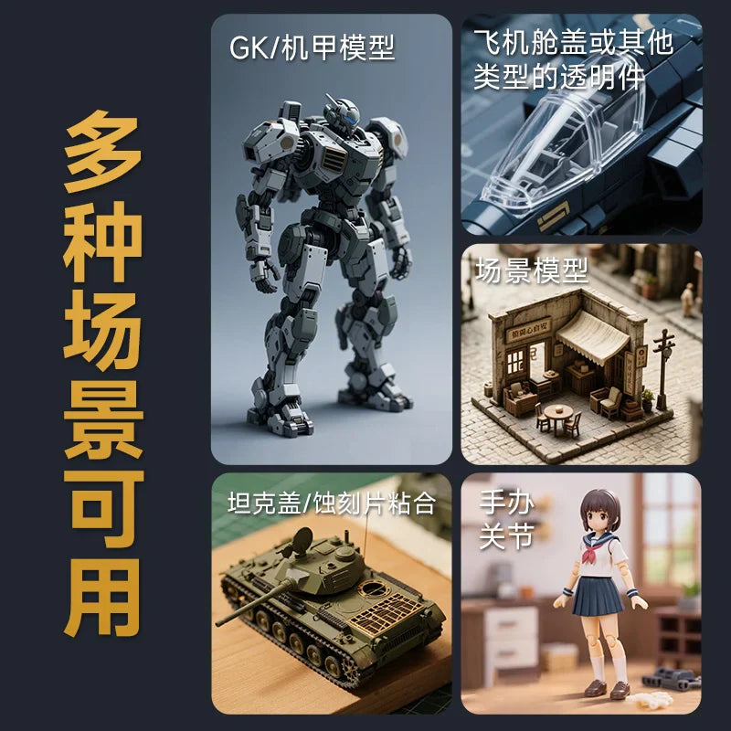 Stedi joint reinforcement pen: gray white metallic robot model with articulated joints