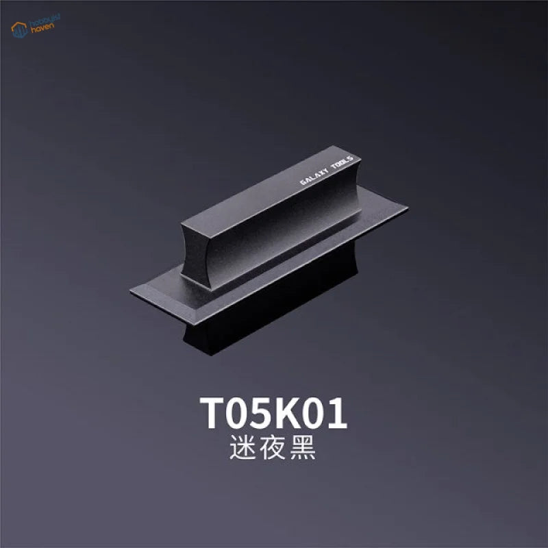 Black matte Galaxy Tools aluminum alloy polishing trowel