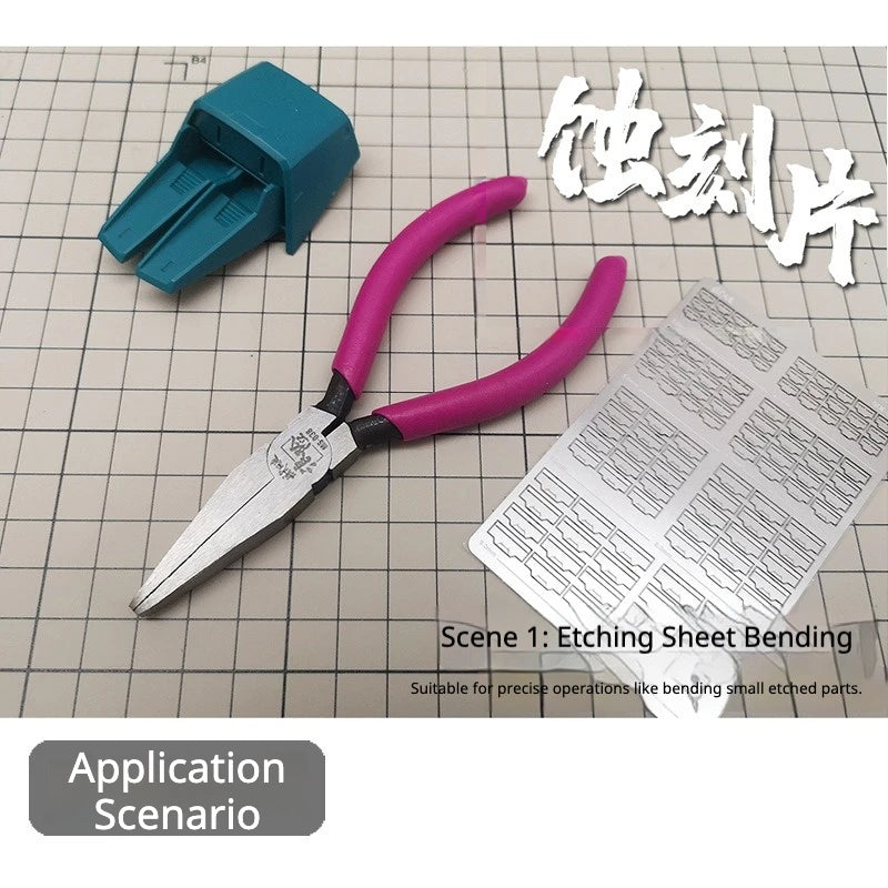Mo Shi Tools Flat Nose PE Bending Pliers
