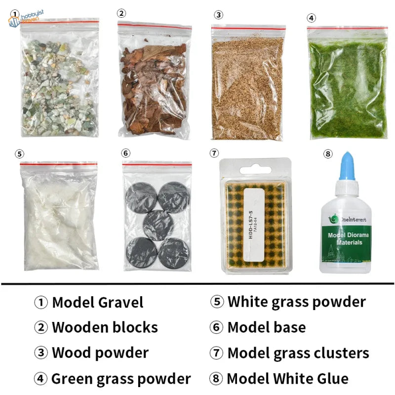 Model white glue in basing set for miniatures wargaming Warhammer