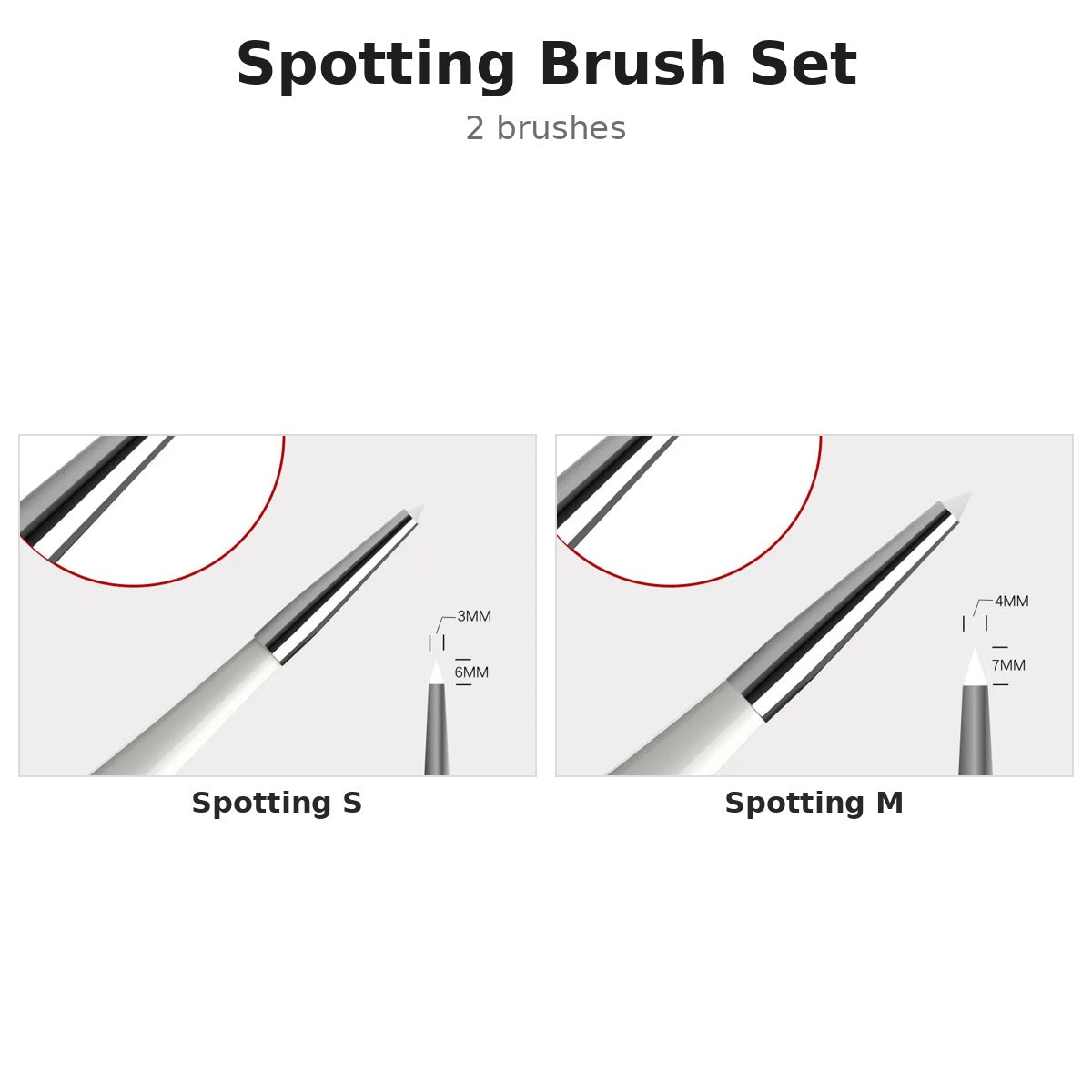 Hobby Mio Detail Paint Brushes