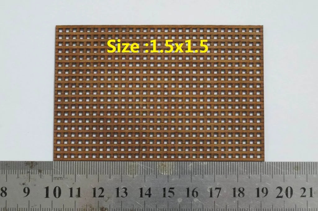 Cherry Wood Deck Grating for Ship Models
