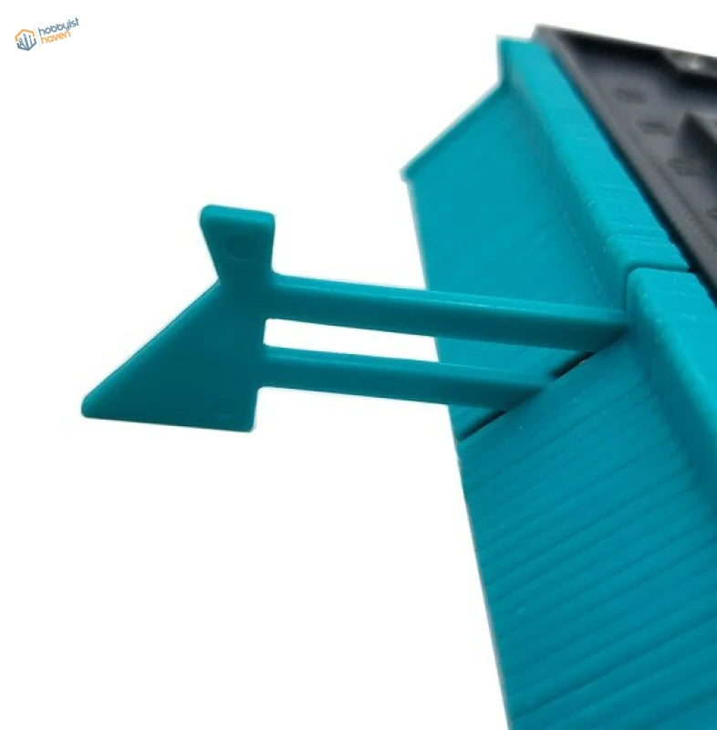 Teal Contour Copy Duplicator arrow-shaped guide with textured base