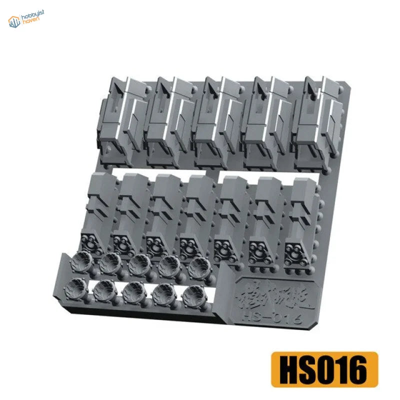 Gray HS016 detailing parts for Gunplas scale modeling tools