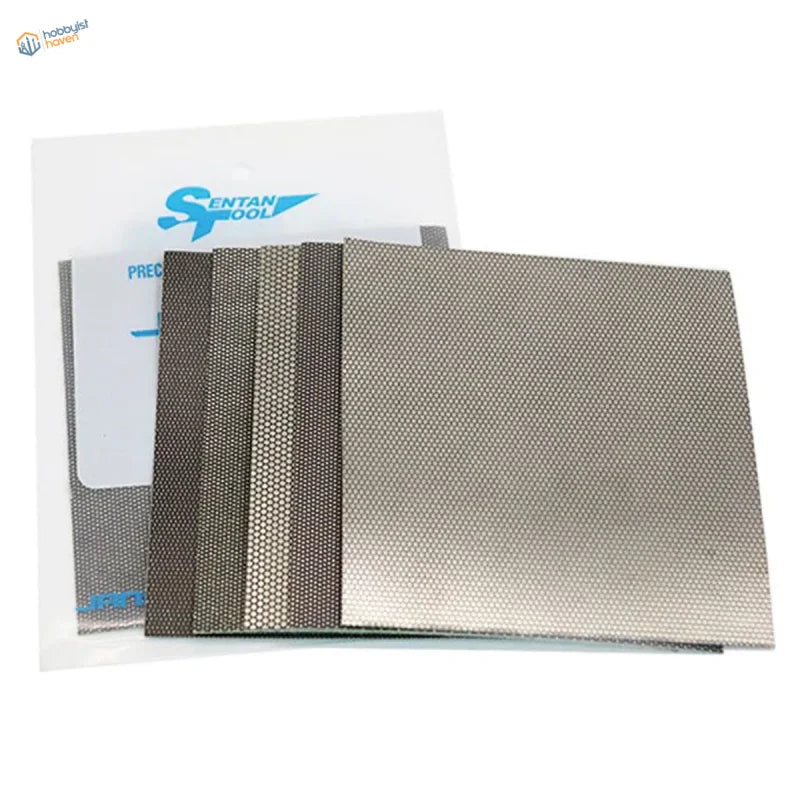 Diamond emery cloth sanding sheets for resin and metal models