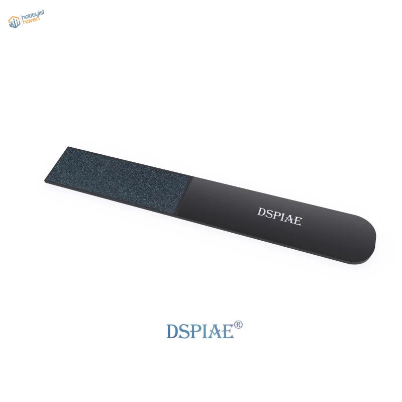 DSPIAE black nail file with abrasive surface in 180#~2500# sandpaper sets