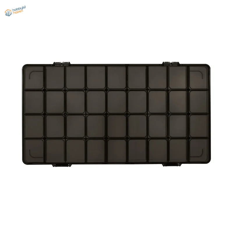 DSPIAE 36 spaces modular storage box with 24 square compartments