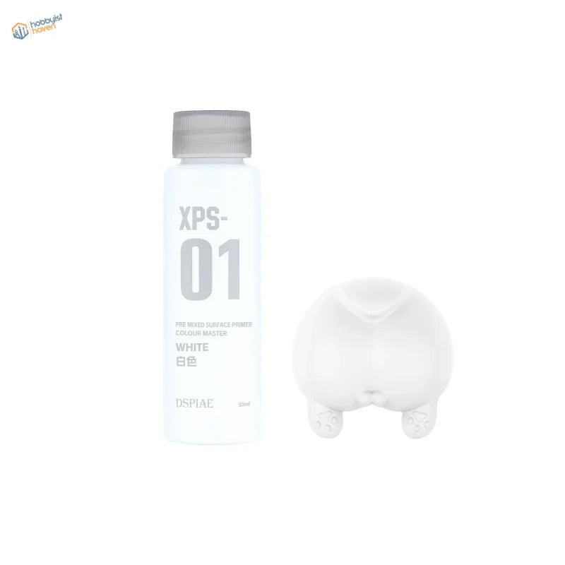 DSPIAE 50ml xps-01 white acrylic primers with pig figurine