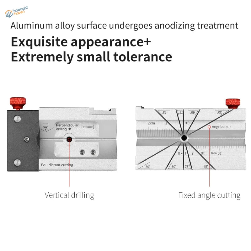 DSPIAE 9-in-1 multi-purpose processing assistance platform with silver anodized guide