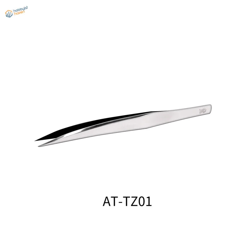 Dspiae anti-static stainless steel tweezers with pointed tips