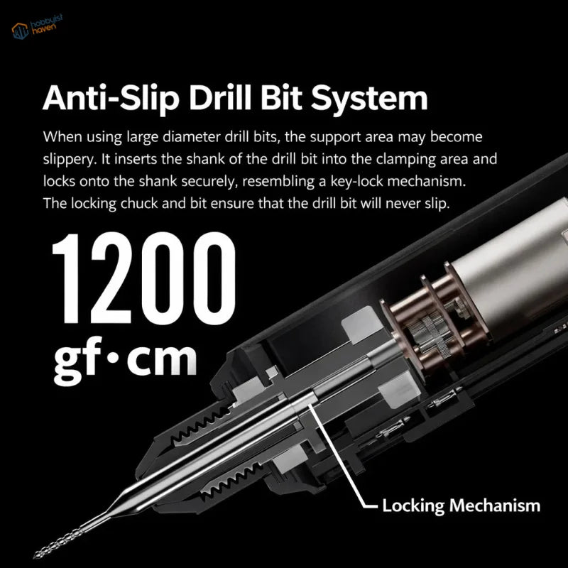 DSPIAE AT-ED orbit electric hand drill anti-slip bit locking mechanism