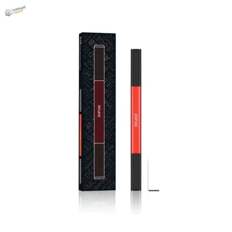 DSPIAE Broad Edge Push Knife black red dual-ended eyeliner pencil