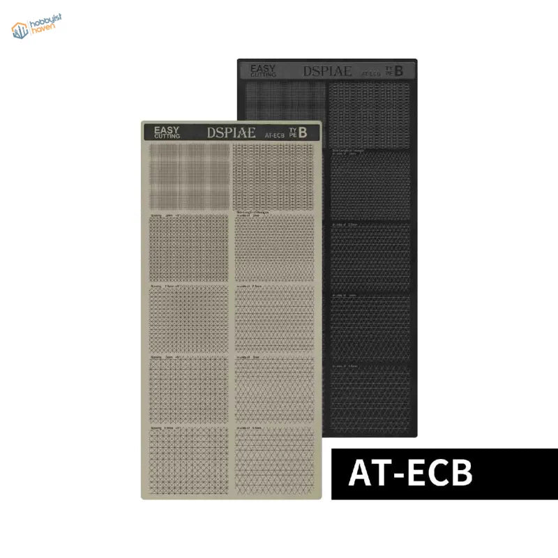 DSPIAE masking tape cutting templates with black beige grid mats