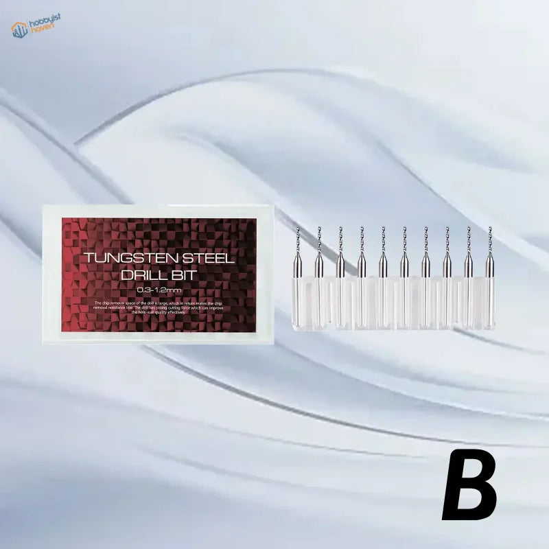 DSPIAE Next-Gen AT-SHD precision hand drill set with 10 tungsten steel bits