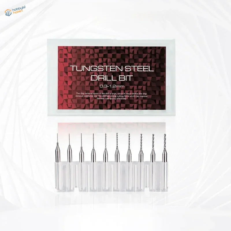 DSPIAE Next-Gen AT-SHD precision hand drill set with 0.3-1.2mm tungsten bits