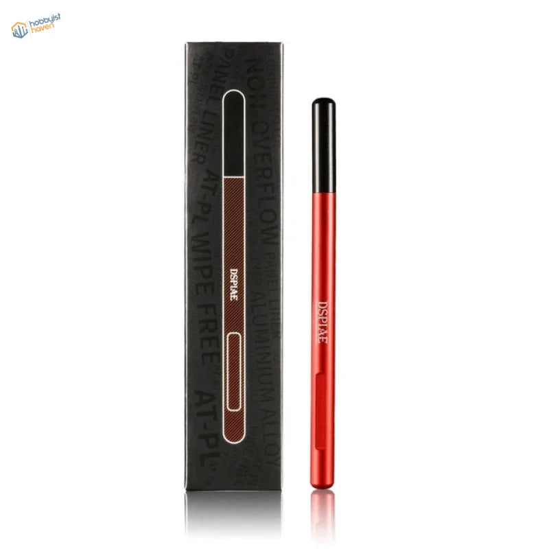 DSPIAE panel liner pen with red and black displace eyeliner pencil