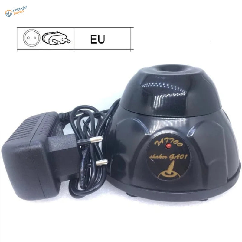 Black Electric Paint Vortex Shaker GA01 with gold logo