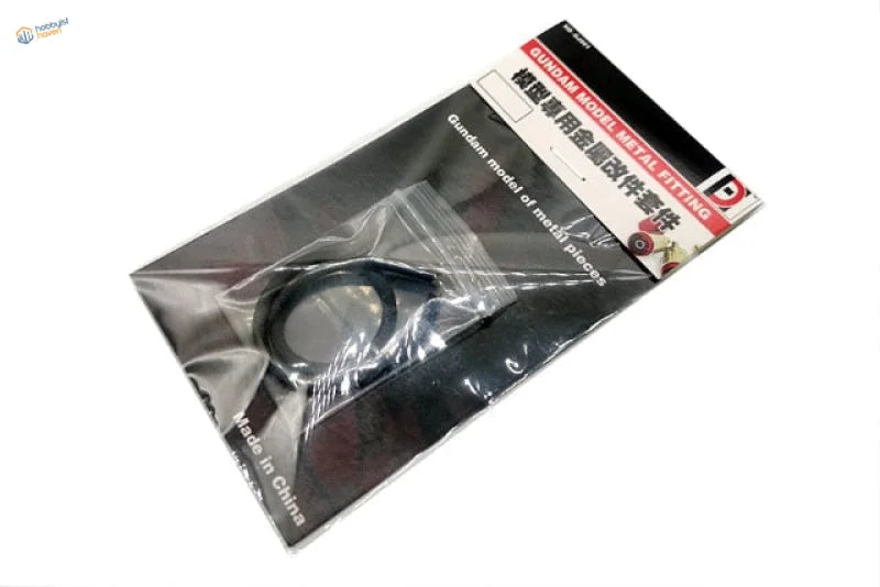 Flexible oil pipes for Gundam with black rubber and metal fittings