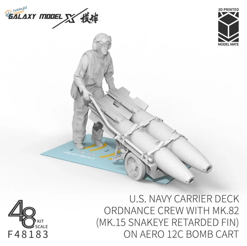 Gray 3d printed navy ordnance crew model from galaxy 1 48 navy ordnance crew set showing detailed design