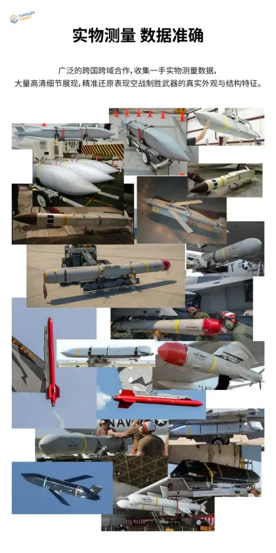 Galaxy Model 1/48 3D printed US aircraft weapons collage