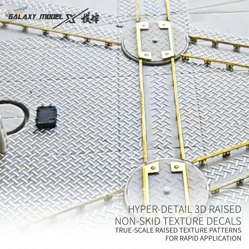 Galaxy Model 3D Non-Skid Texture Decals (12 Patterns Available)