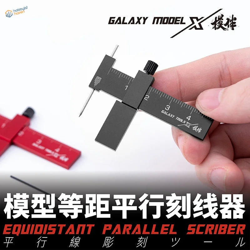 Black Galaxy Model X line carving tool with precision scriber
