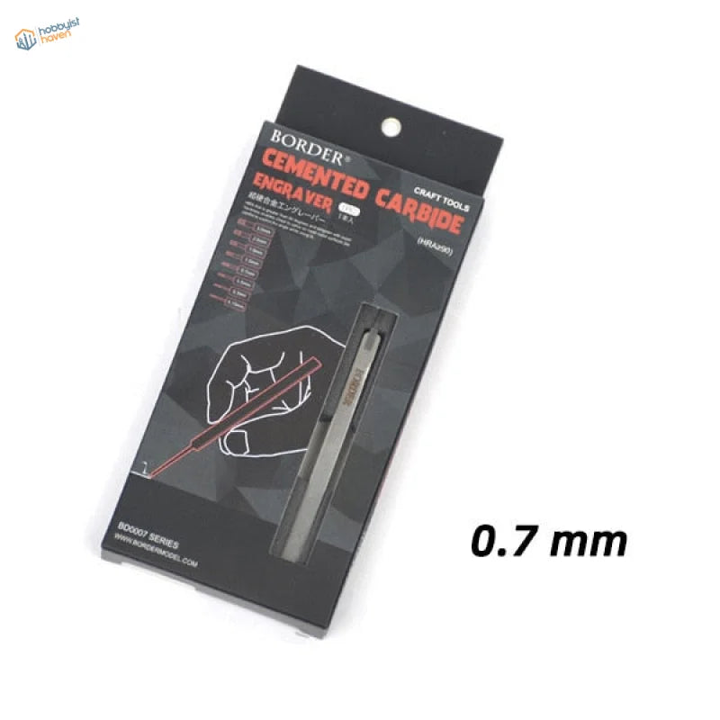 0.7 mm carbide scribing knife in packaging