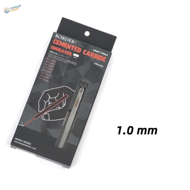 1.0 mm carbide scribing knife in packaging