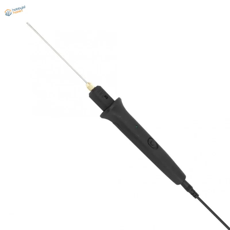 Black ergonomic soldering iron tip for Hot Wire high density foam cutter