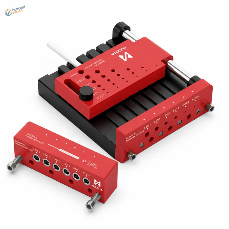 Locator For Coaxial And Through Holes Drilling