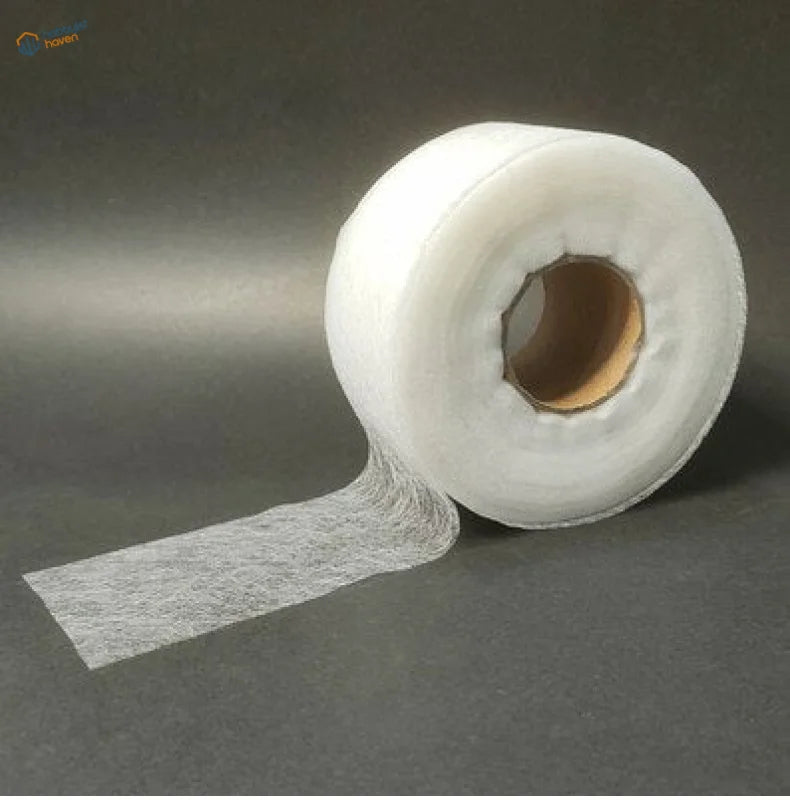 White semi-transparent textured mesh roll of Marbling Masking Tape