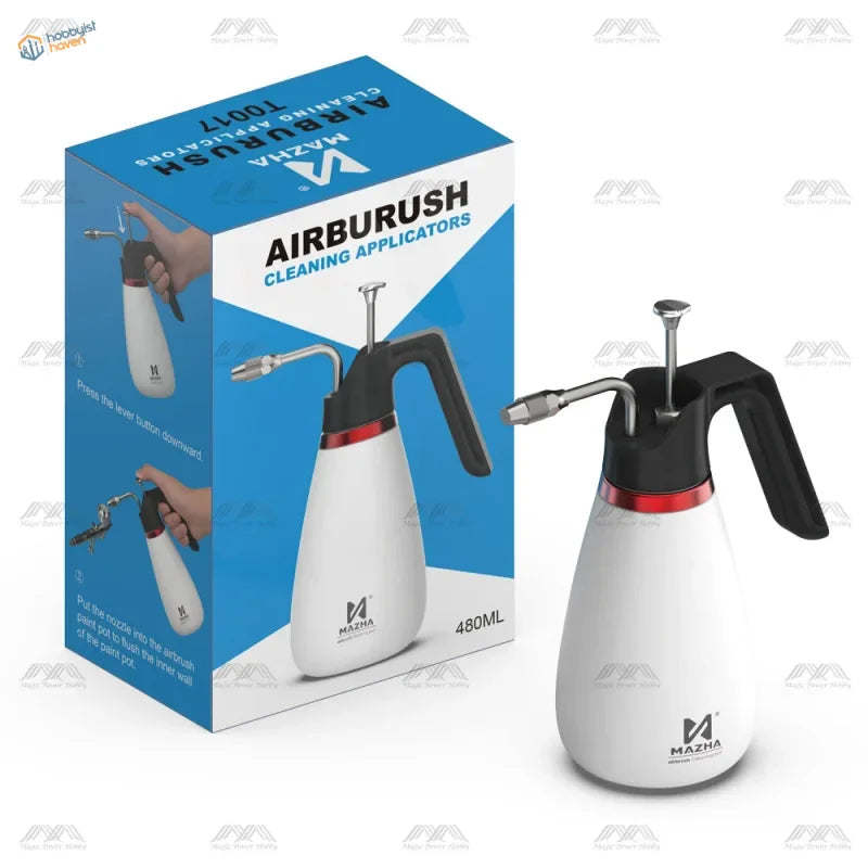 Pot de Nettoyage pour Aérographe Mazha 480ML