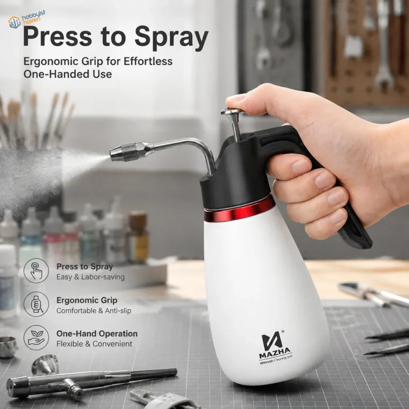 Pot de Nettoyage pour Aérographe Mazha 480ML