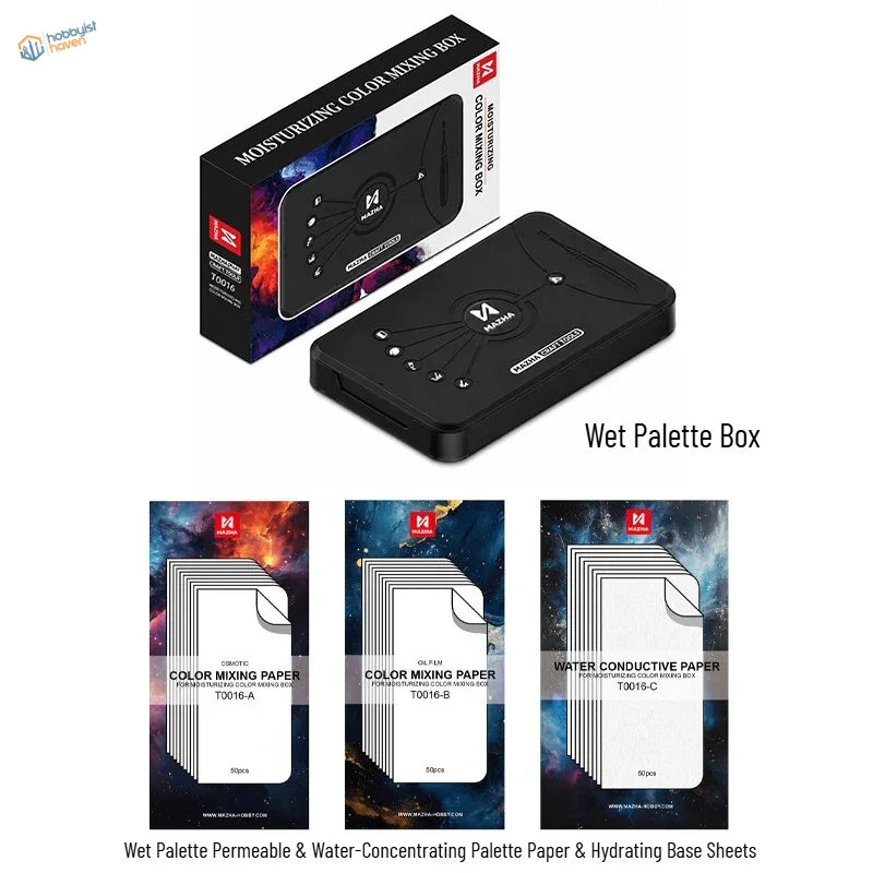 MAZHA wet palette for miniature and model painting
