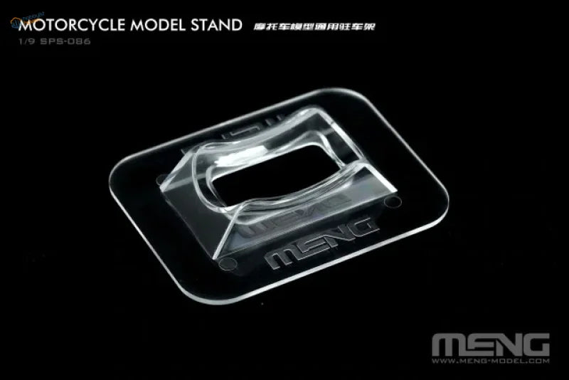 MENG 1/12 clear acrylic motorcycle display stand with meng logo base