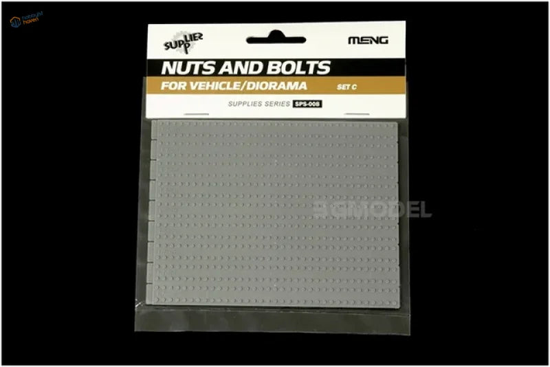 Gray plastic sheet with grid holes for model making accessories