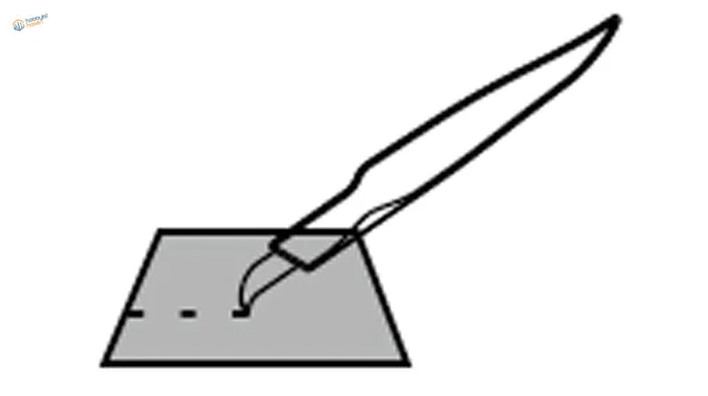 Sleek black fine-tip fountain pen on gray surface for Panel Line Engraver