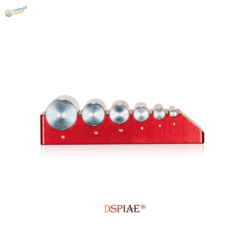 Red aluminum Photoetch Parts Rolling Set with 16-4 silver dies for scale modeling