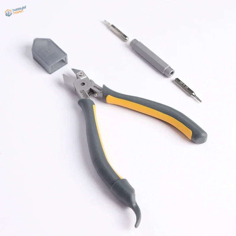 Plamokojo single-edge nipper for polystyrene runners and soft resin