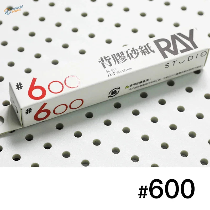 Ray Studio #600 self-adhesive sandpaper box in sets