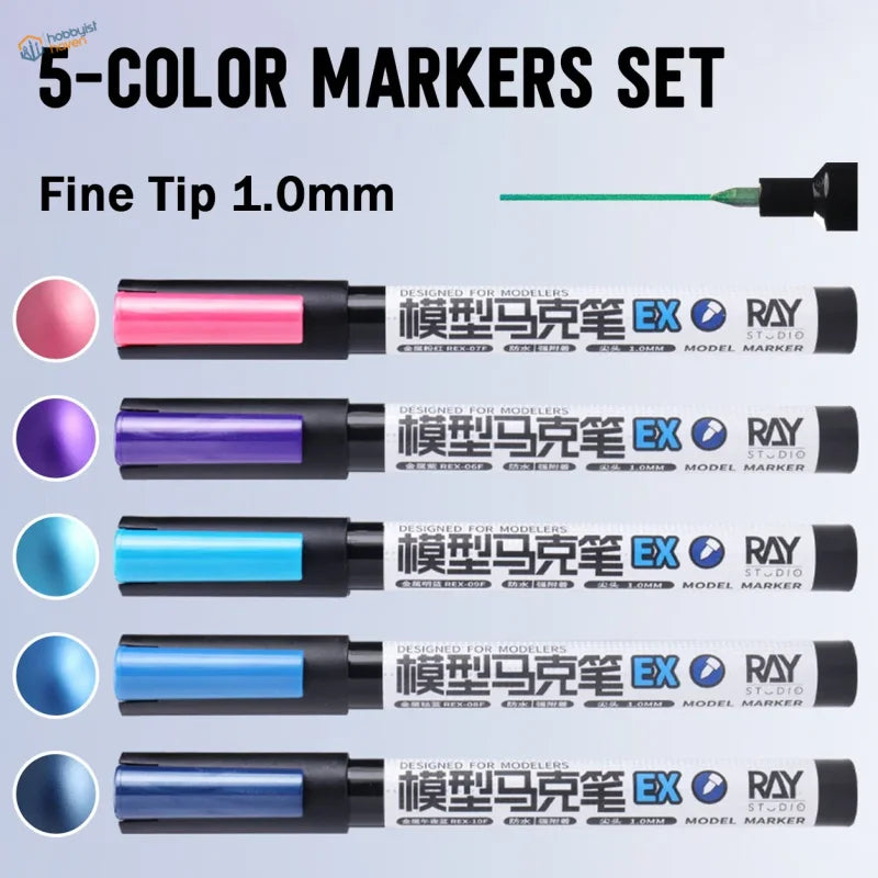 RAY Studio EX Metallic Model Markers