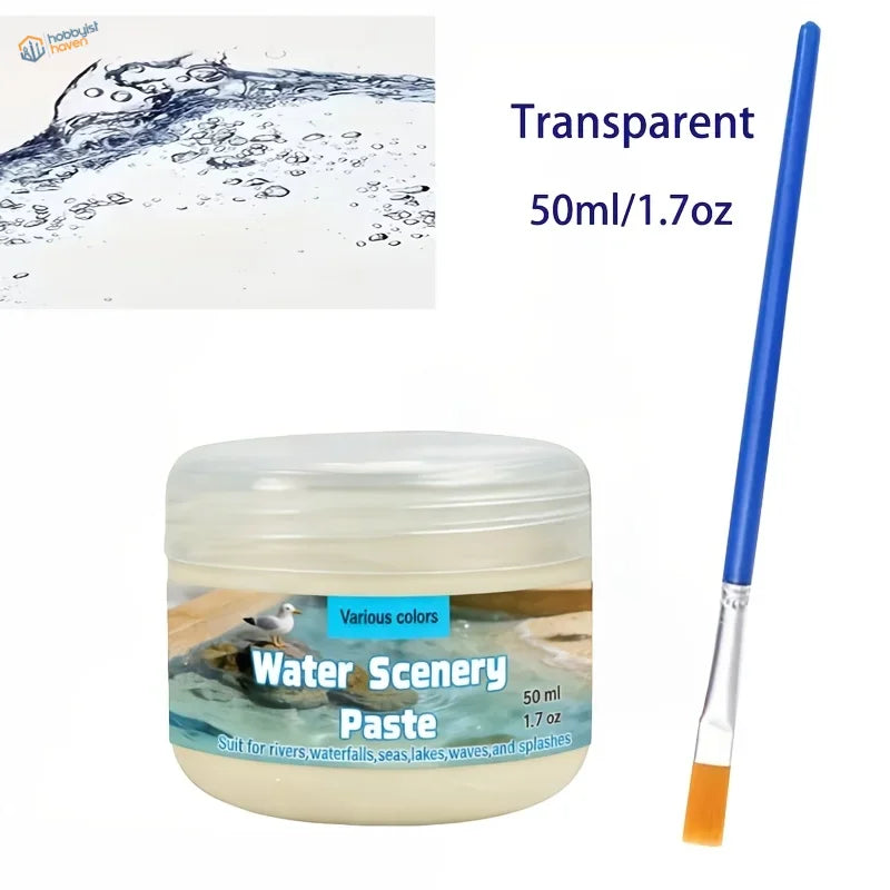 Pâte d'effet d'eau réaliste pour dioramas
