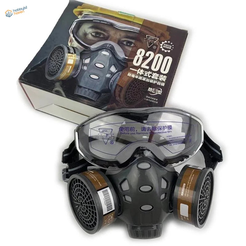 Semi Full Face Dust Mask for Model Builders