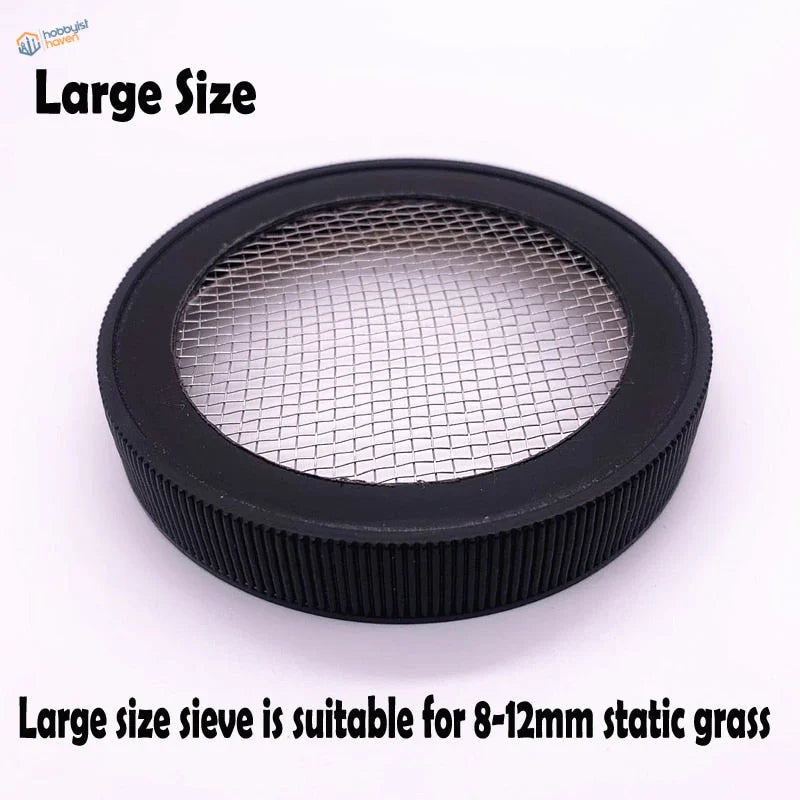 Black sieve for Static Grass Applicator 2.0 filters 8-12mm static grass