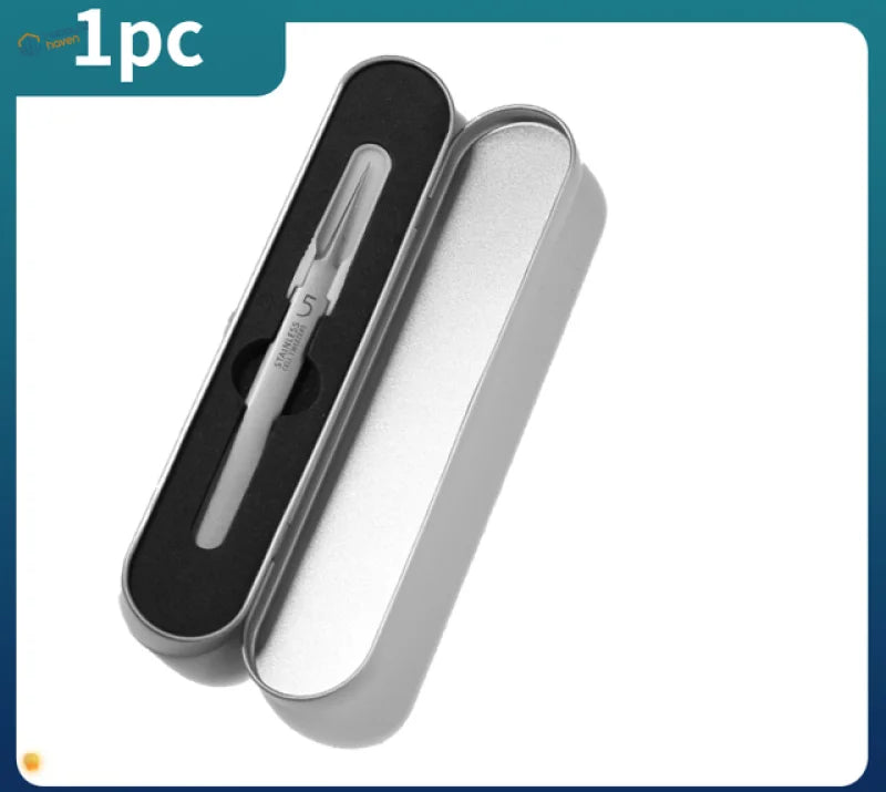 Featured sleek silver fountain pen in case, best scale modeling tools