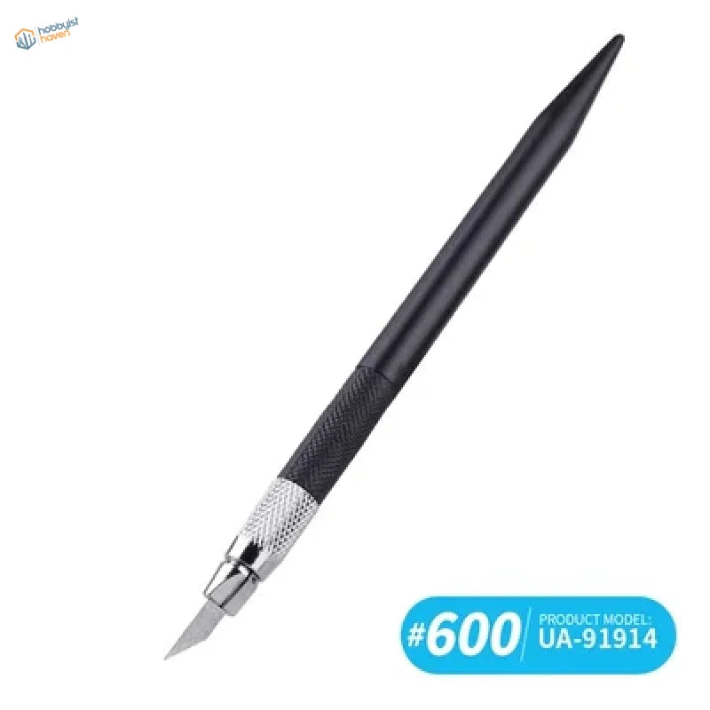 UStar sanding pen Black #600 precision craft knife with textured grip
