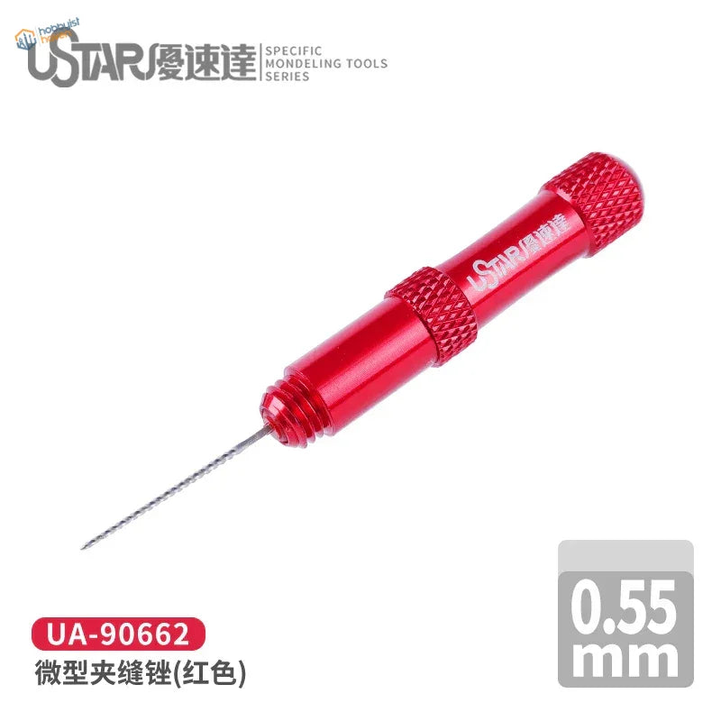 Ustar carving wire red aluminum tool UA-90662 0.55mm needle tip