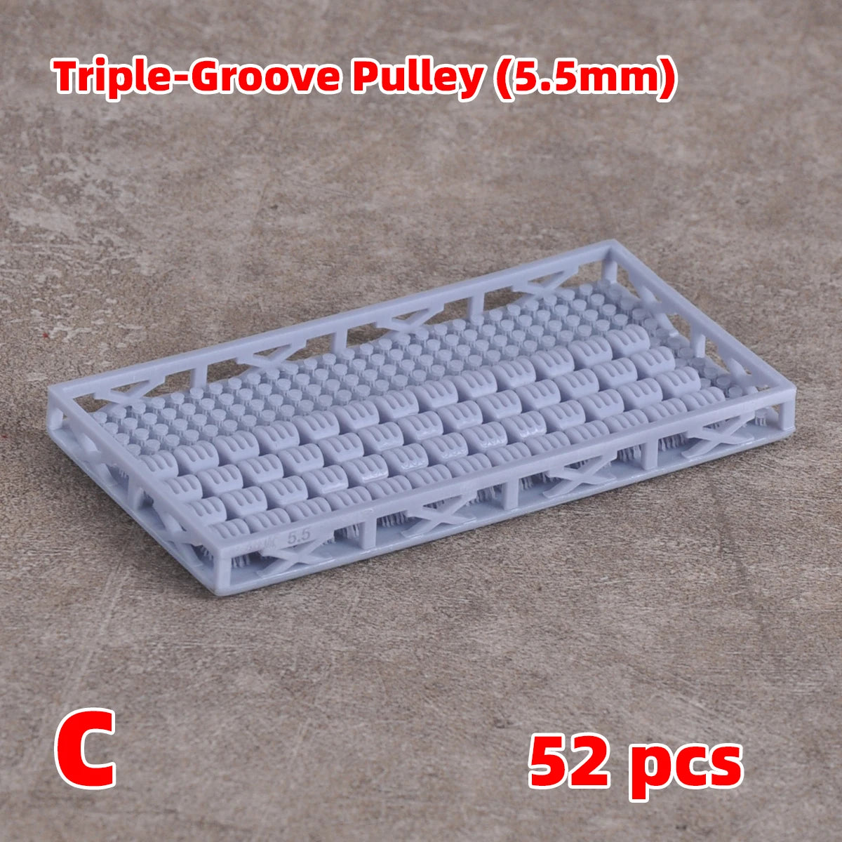 Cormake 3D-Printed Rigging Pulleys for Ship Models