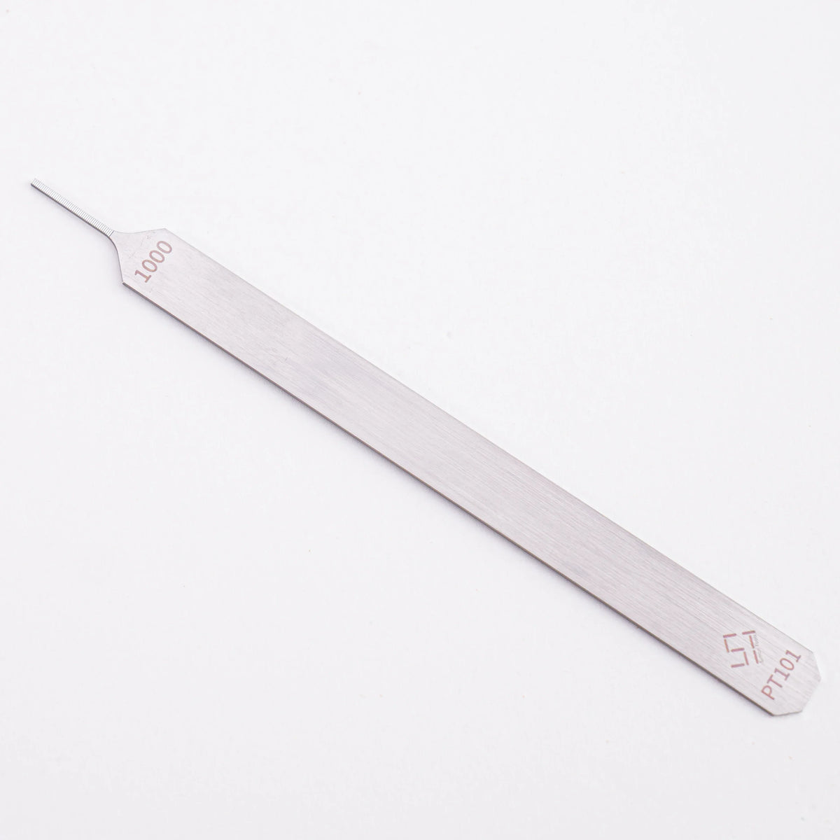 Double-sided stainless steel ultra-fine file for scale modeling tools