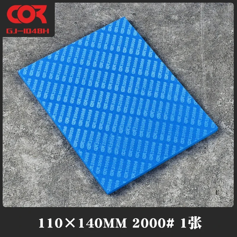 Blue Cor GJ-104BH 2000# mesh sanding sponge for flawless hobby mio finish